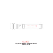 Flare Telescopic LED Magnetic Flashlight 41