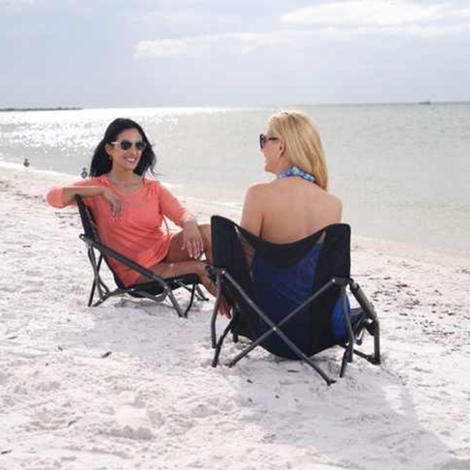 Aluminum Frame Oxford Folding Beach Chair 4