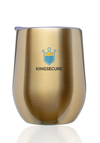 11 oz Largo Stemless Wine Glass with Lid 5