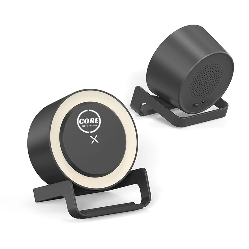 Led Night Light, Music Bedside Lamp With Wireless Charger 2