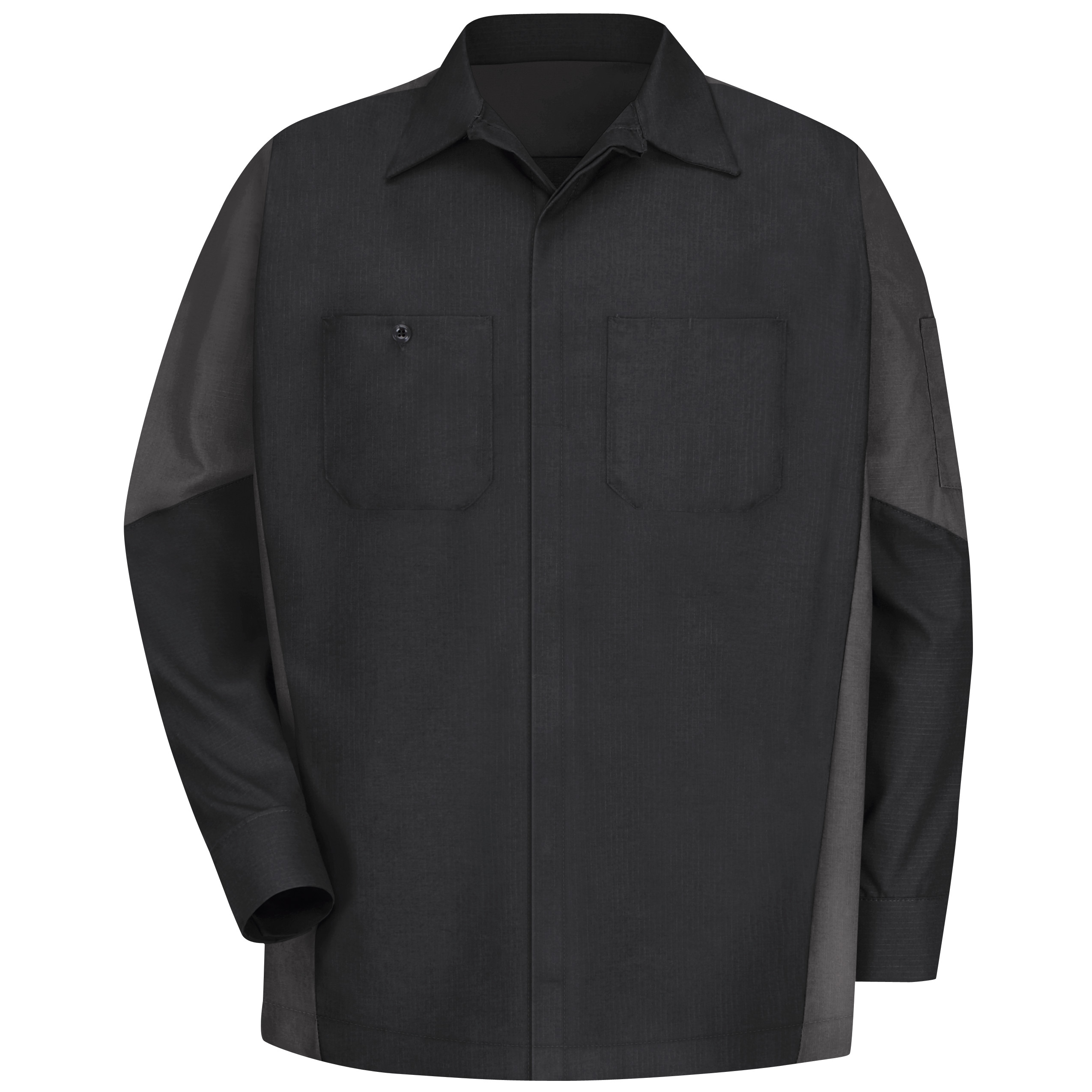 Red Kap® Men's Long Sleeve Two-Tone Crew Shirt 7