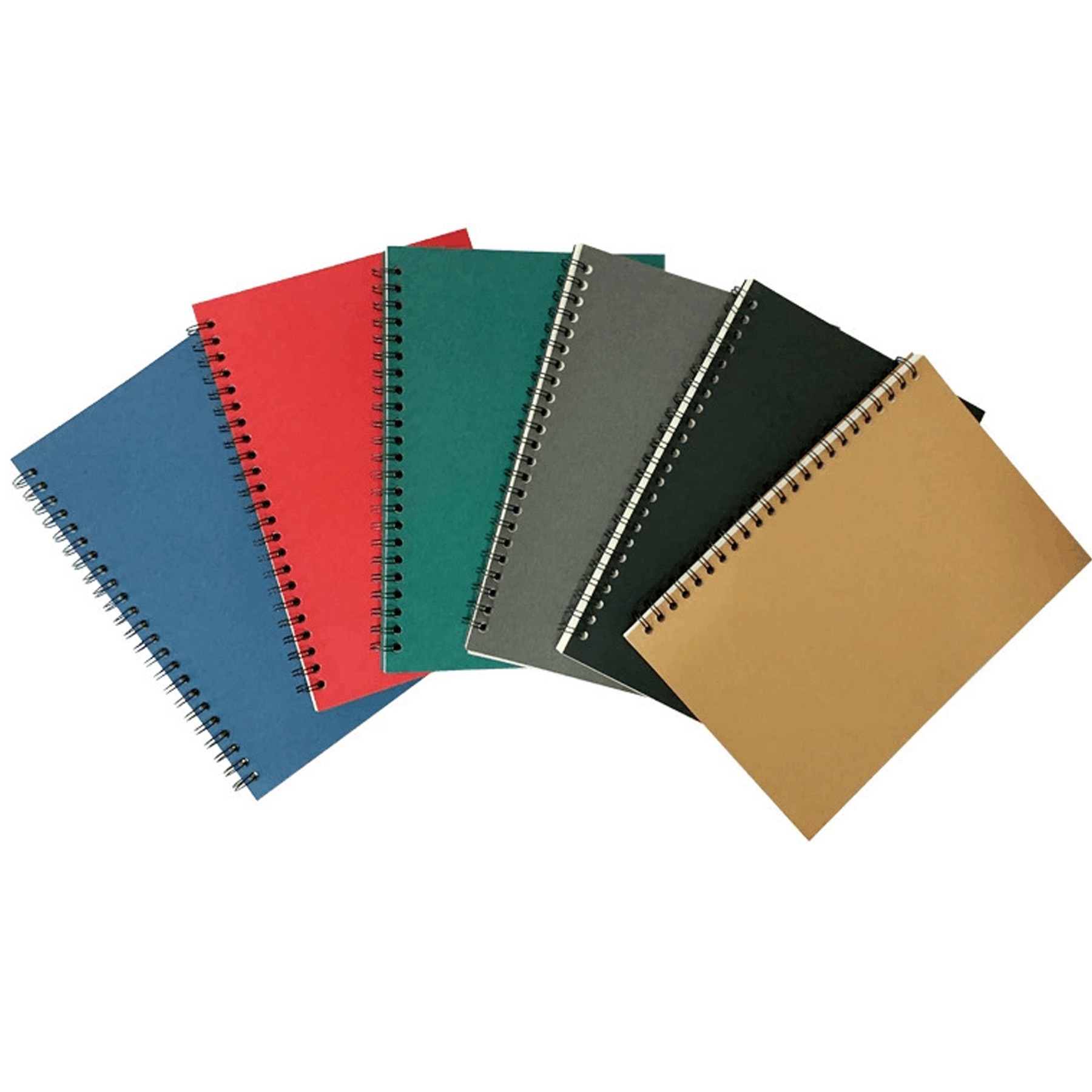 Soft Cover Kraft Spiral Notebook Journal 2