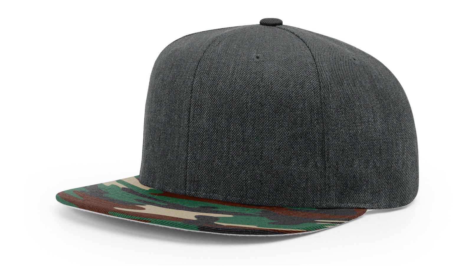Acrylic-Wool Blend Flatbill Snapback 9