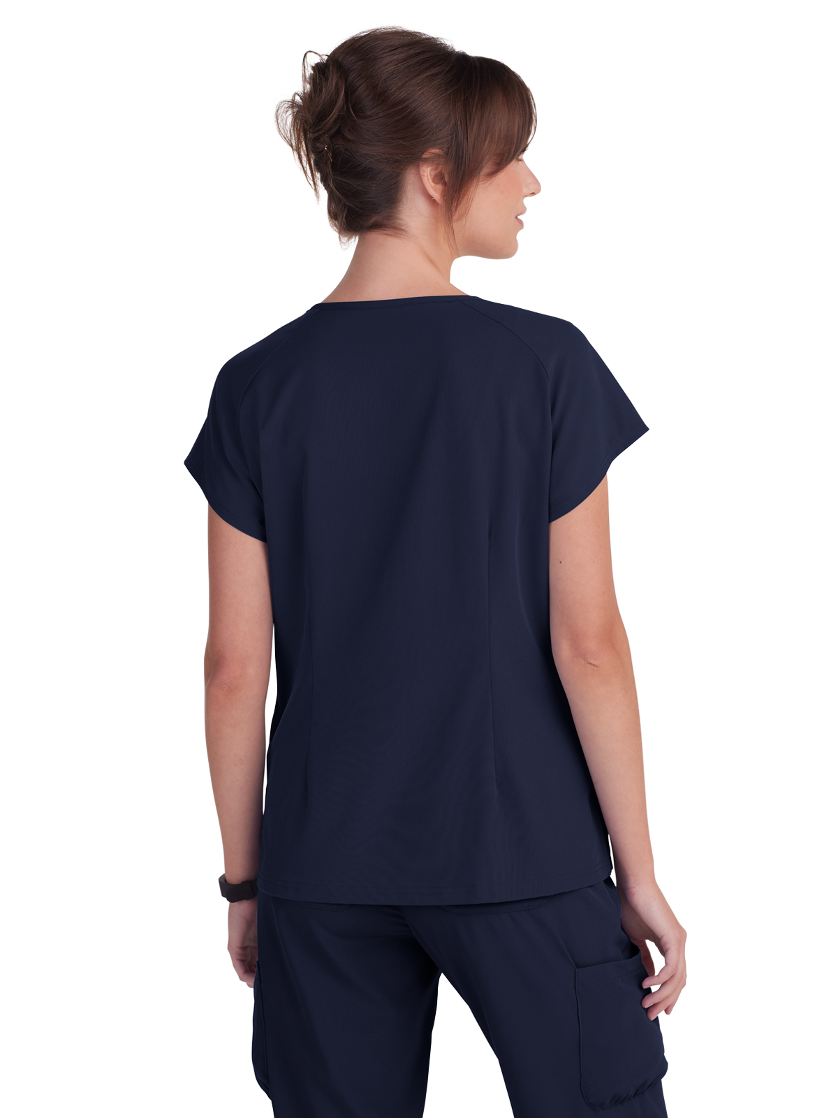 koi - Planet koi - Women's Two-Pocket Heart-Shaped Neckline Meadow Top 10