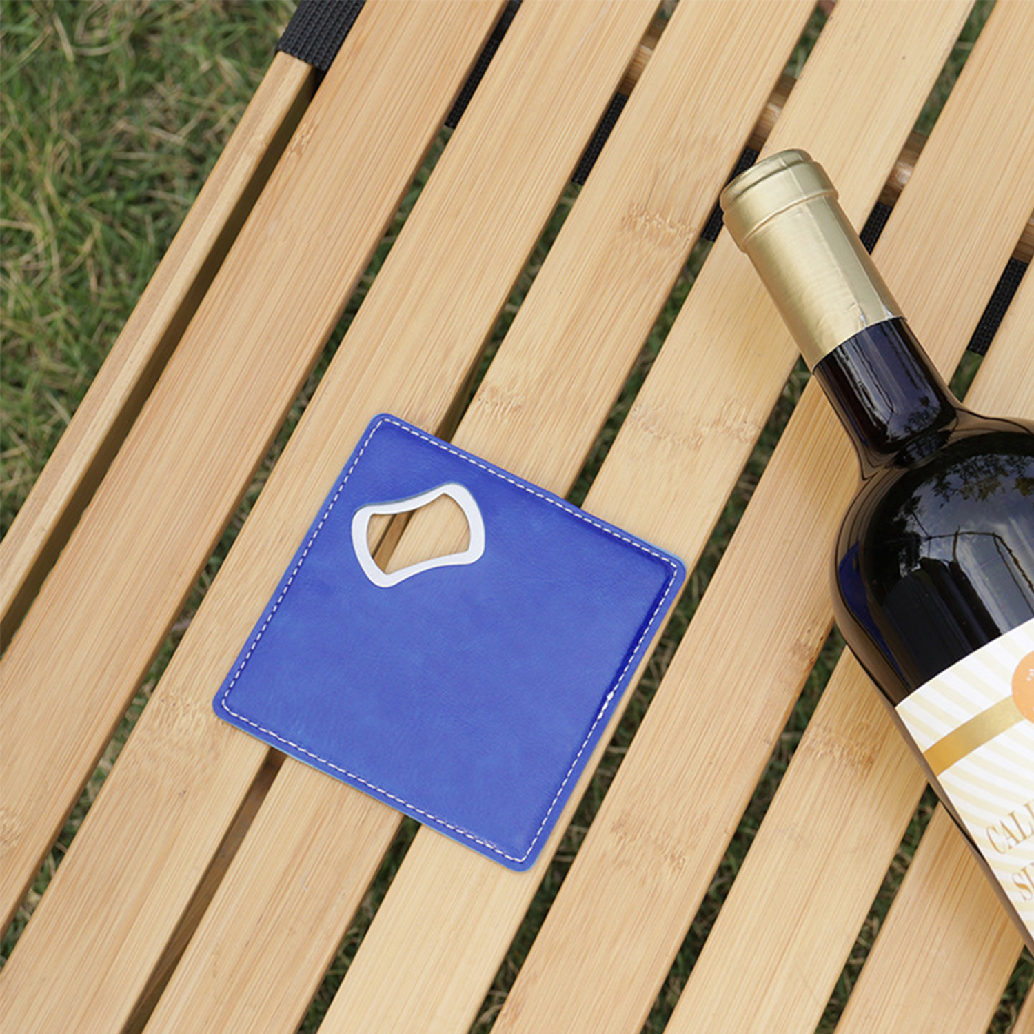 Square Bottle Opener Coaster 5