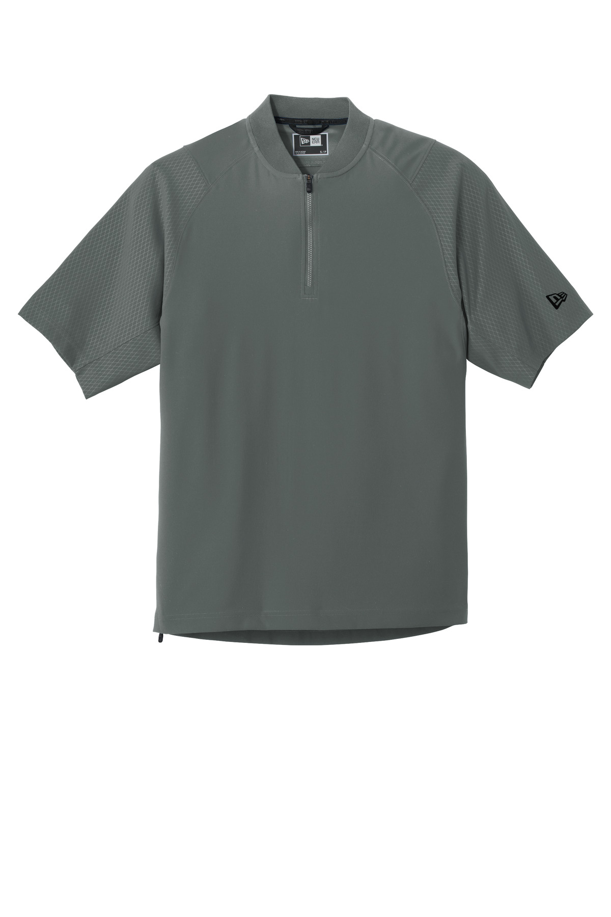 New Era Cage Short Sleeve 1/4-Zip Jacket. NEA600 26