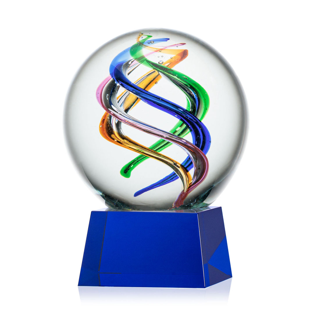 Galileo Award on Robson Base - Blue 9