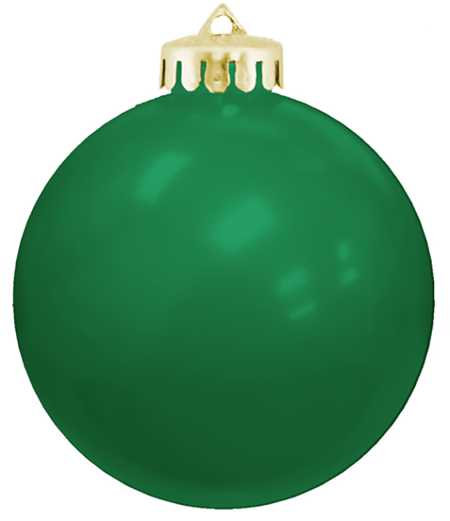 Round Glossy Shatterproof Ornaments 15