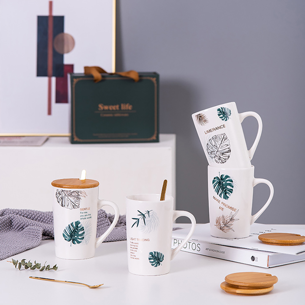 Water cup gift box set with hand gift 3