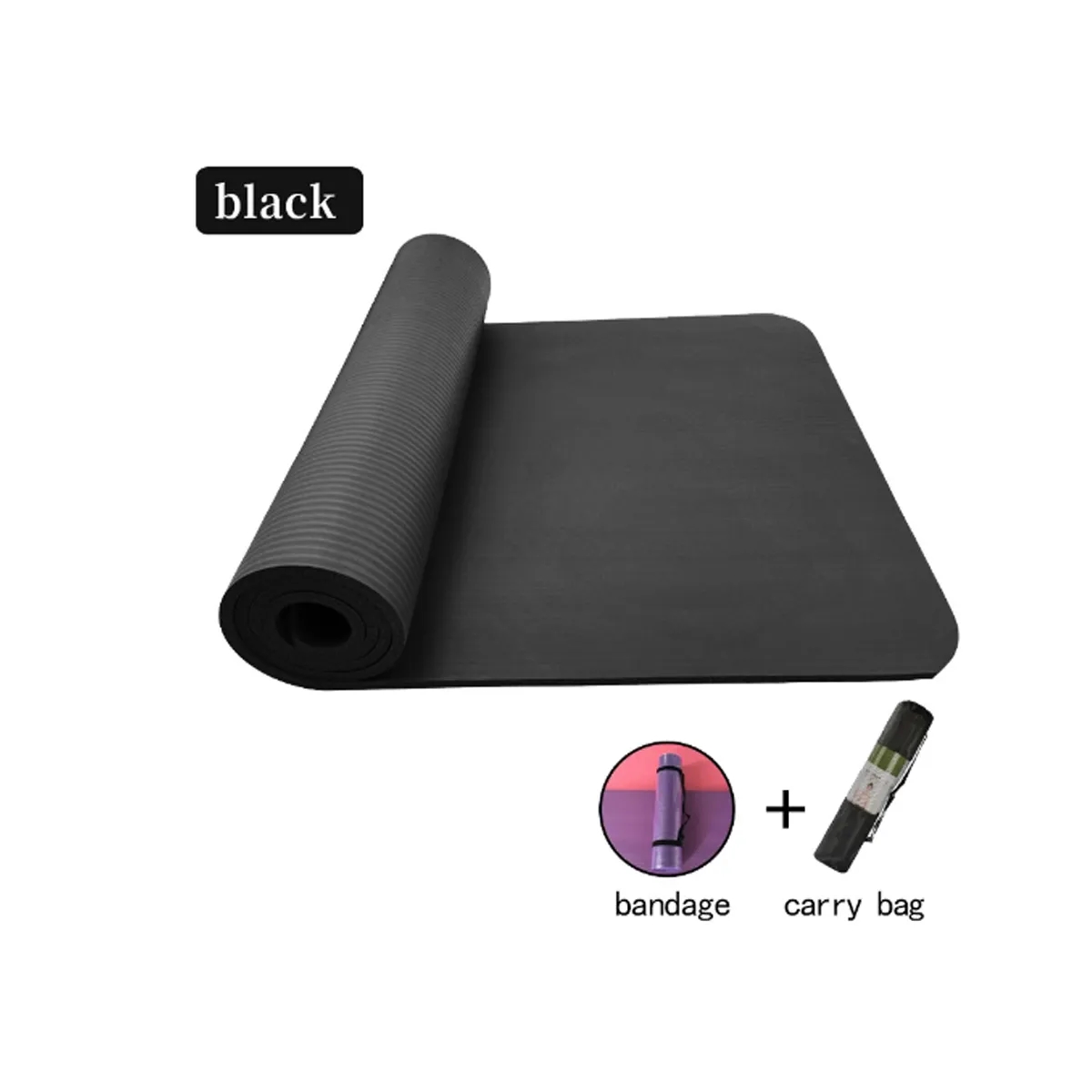 Yoga Mat Non Slip Environmentally Friendly Fitness Exercise 4