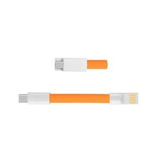 2 In 1 Keychain Charging USB C Cable With Micro USB Option 14