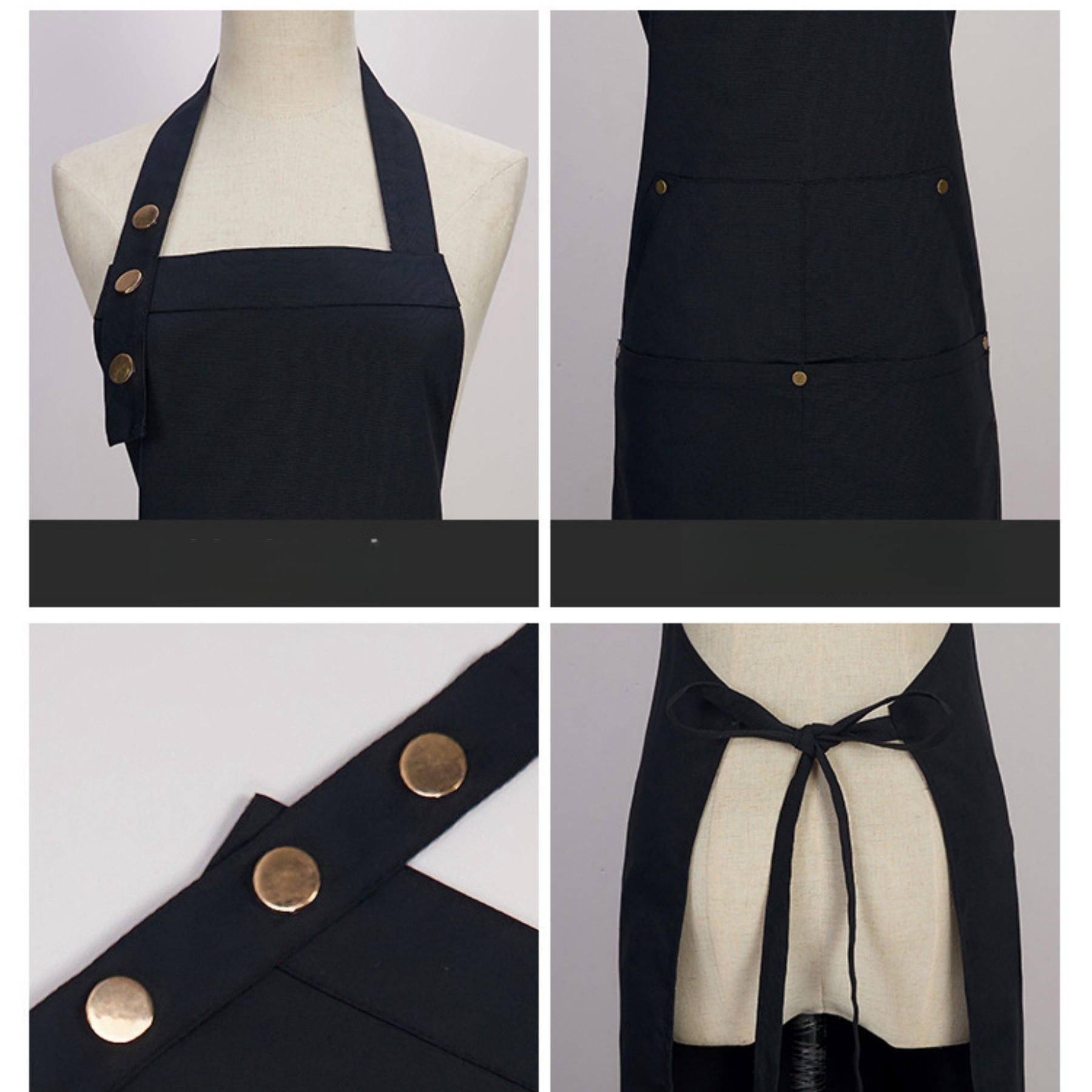 Heavy Cotton Canvas Pocket Apron 2