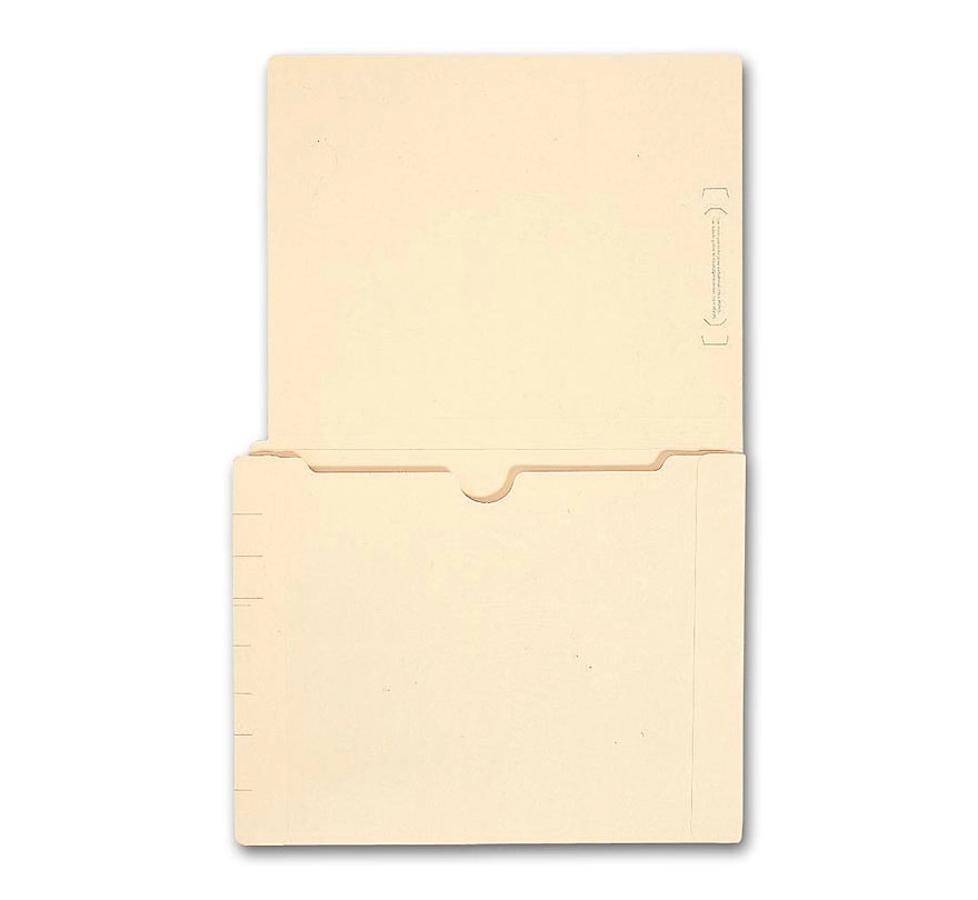 File Folder, Full Pocket Manila , End Tab, No Fastener 2
