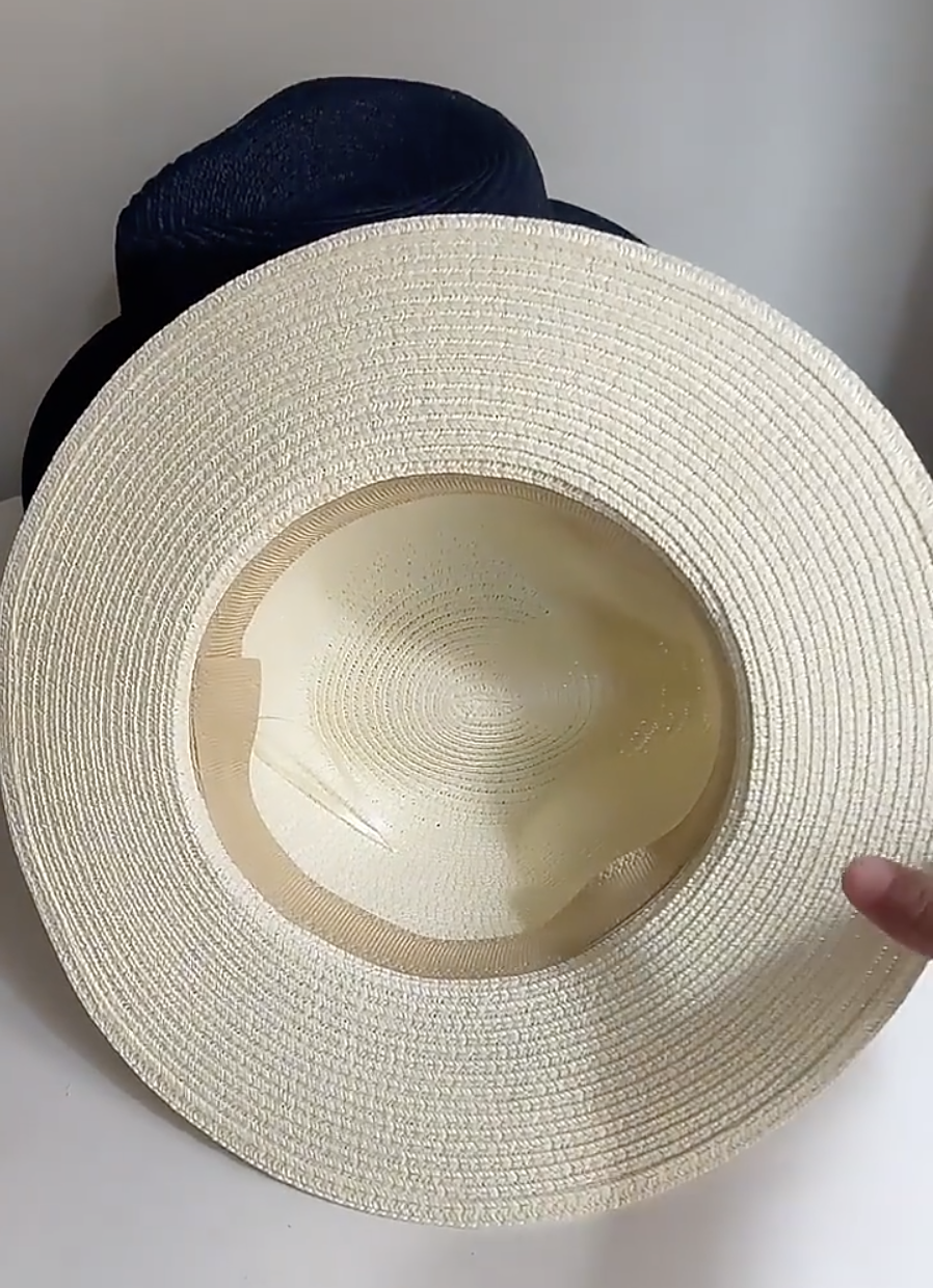 Sun Straw Fedora Beach Hat 6