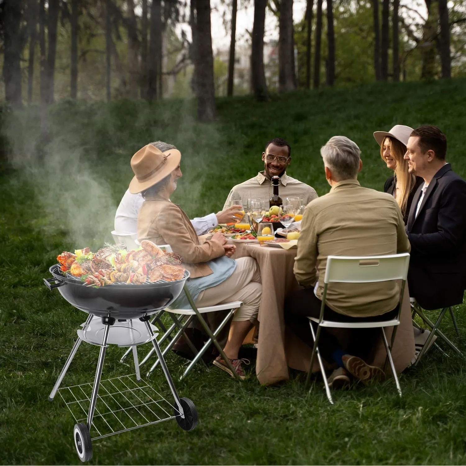 Portable Picnic BBQ Grill 3
