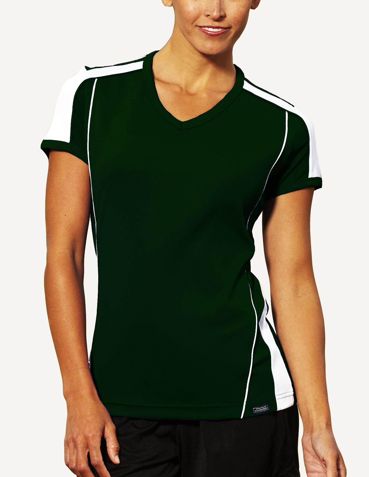 Ladies' Velocity Birds Eye Tee Shirt 4