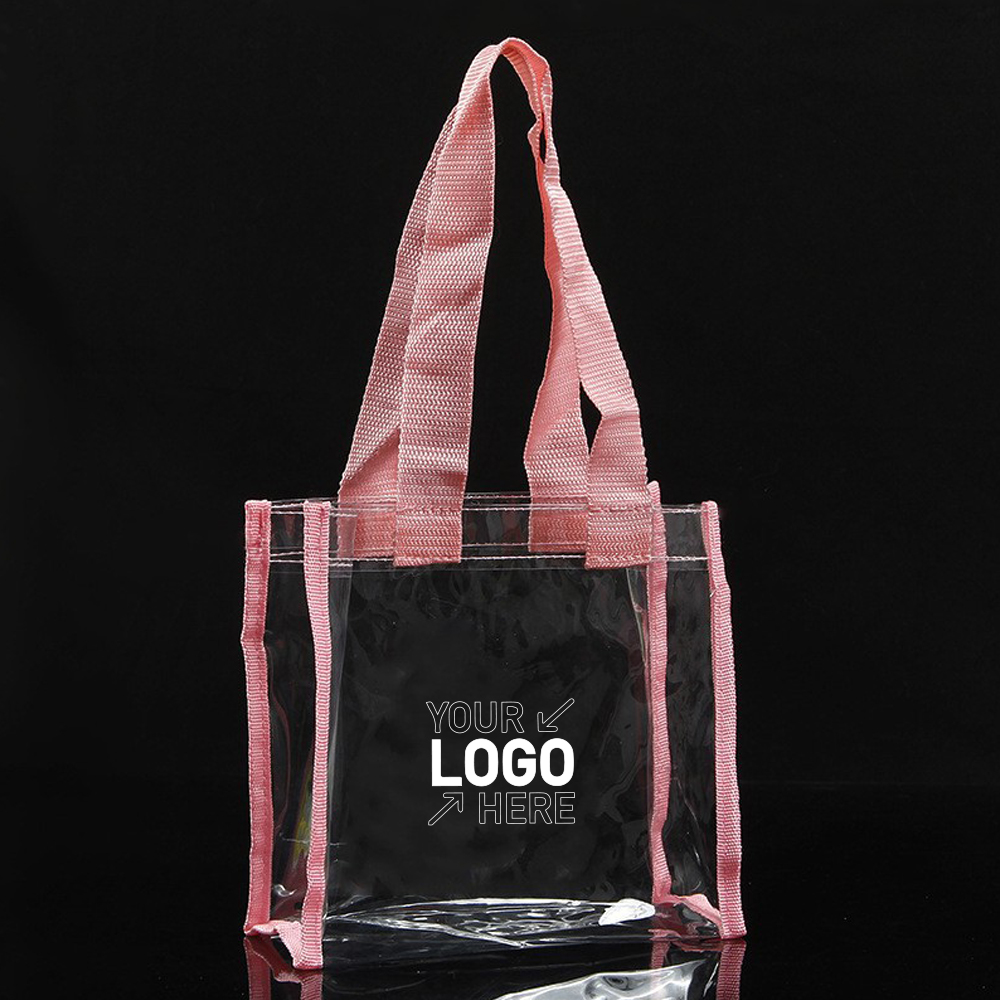 Clear PVC stadium tote bag 2
