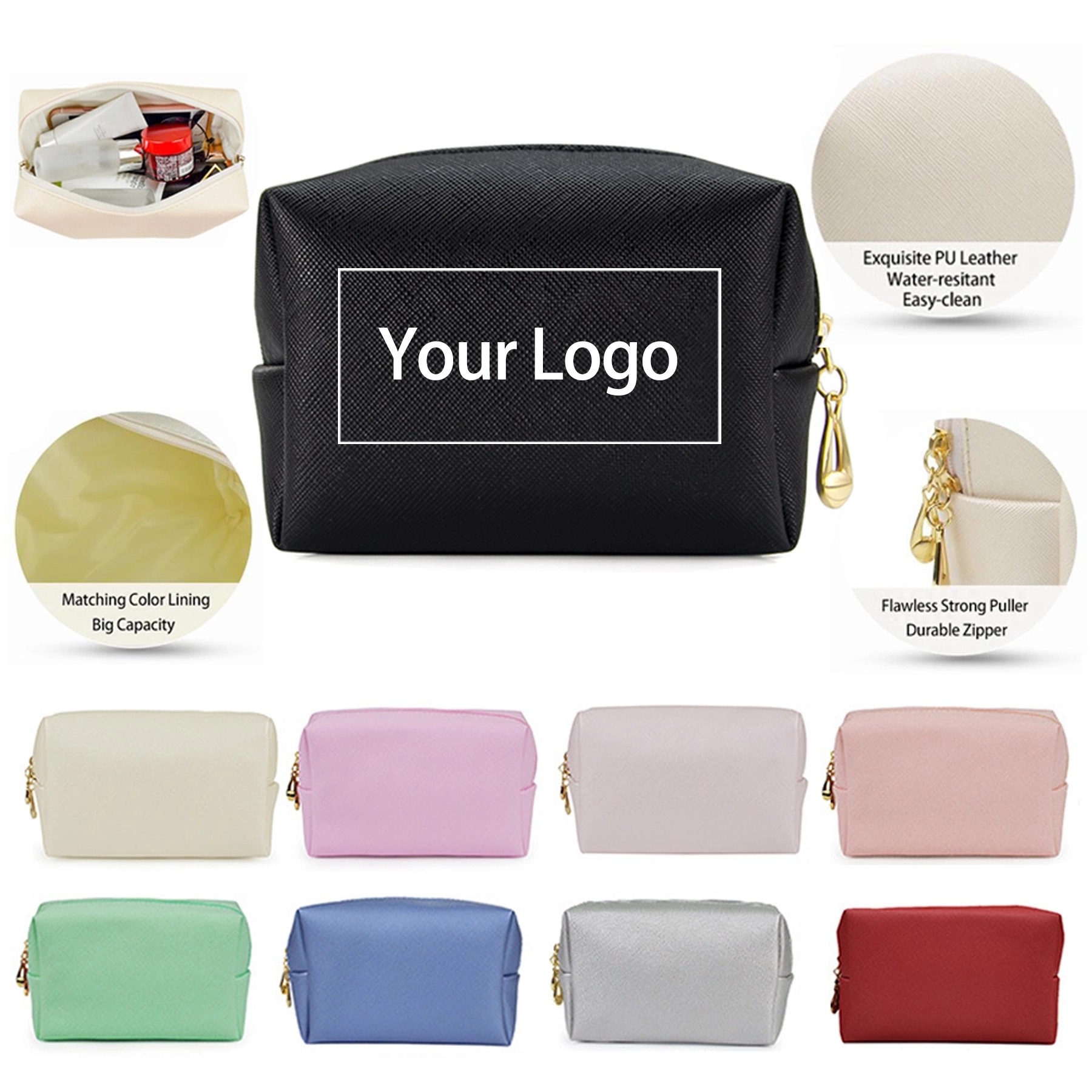 PU Leather Makeup Bag 2