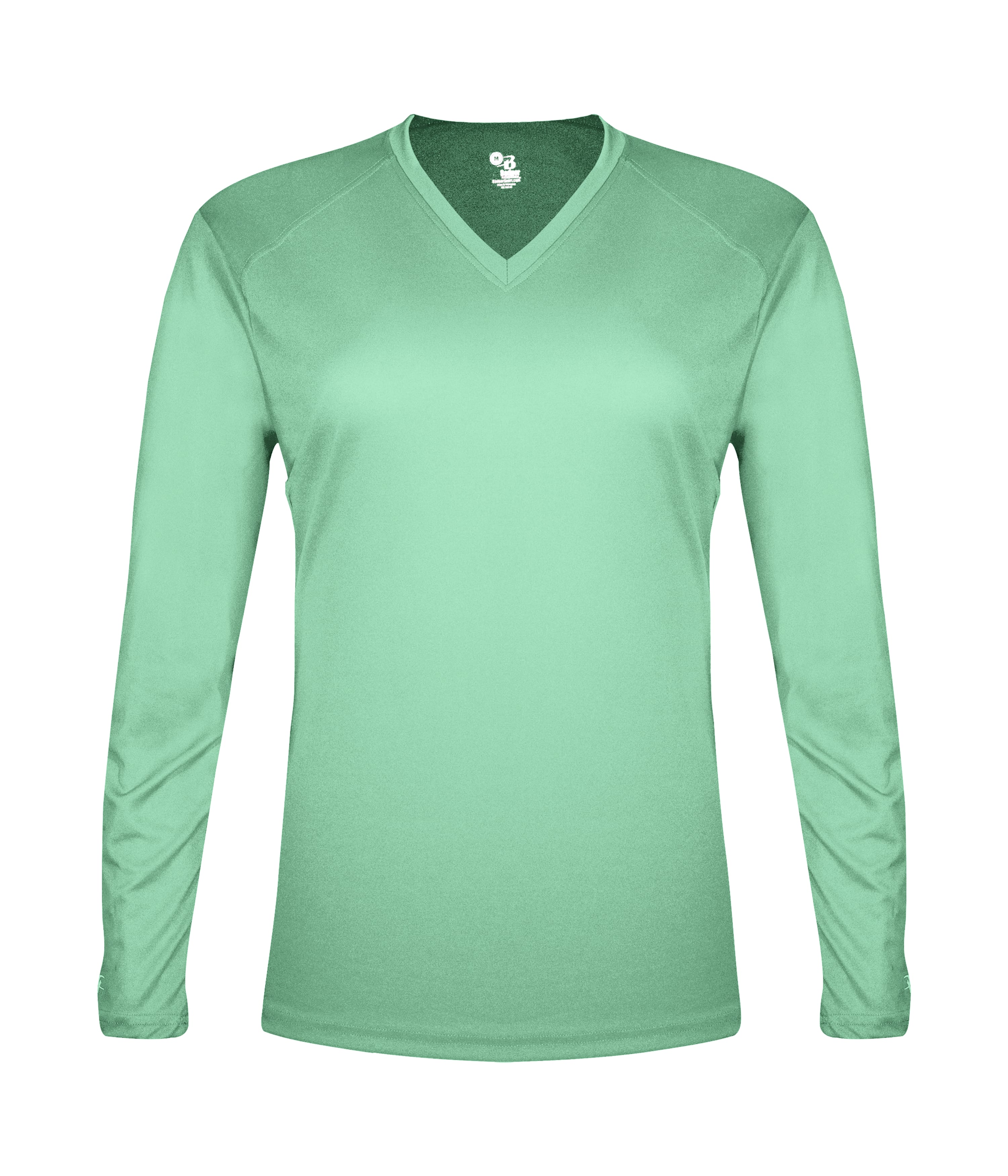 TRI-BLEND LADIES' V-NECK L/S T 24