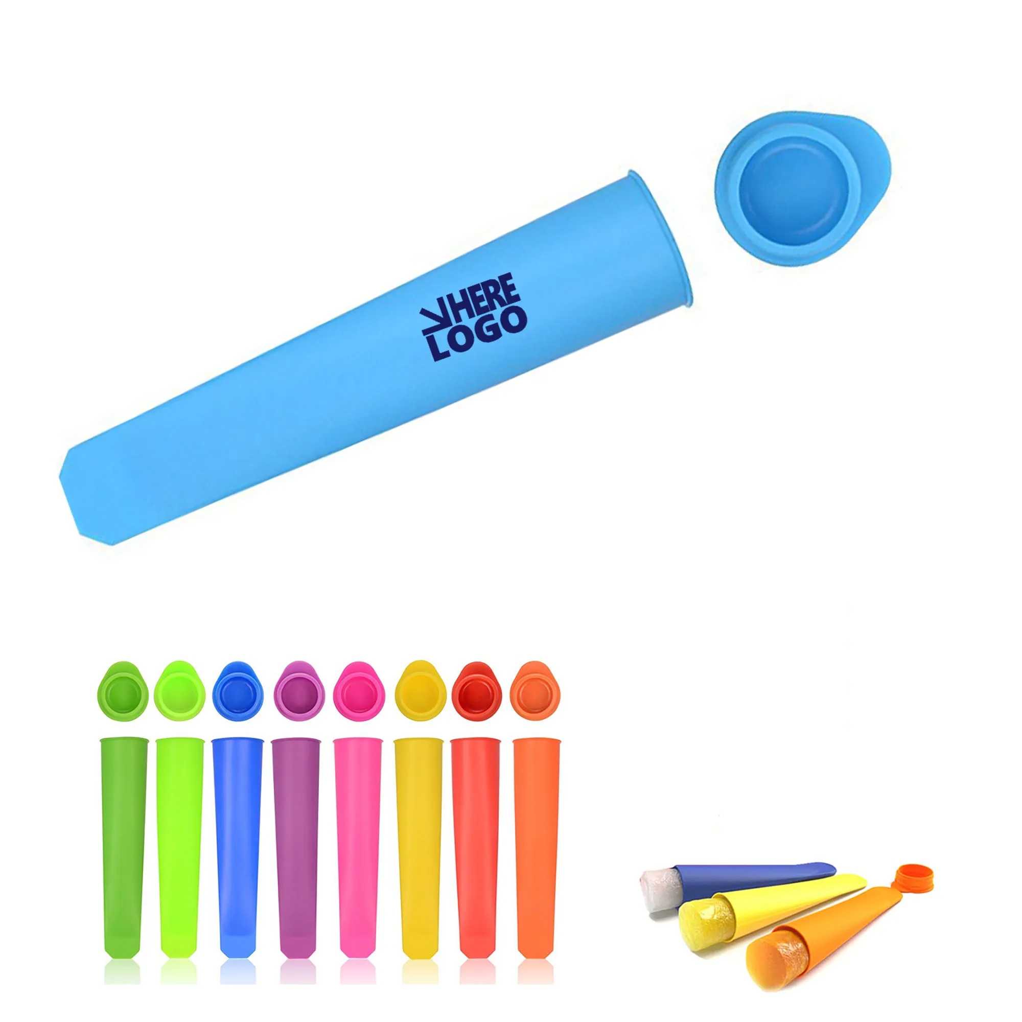 Popsicle Maker with Lids for Kids MOQ 50 Pcs 2