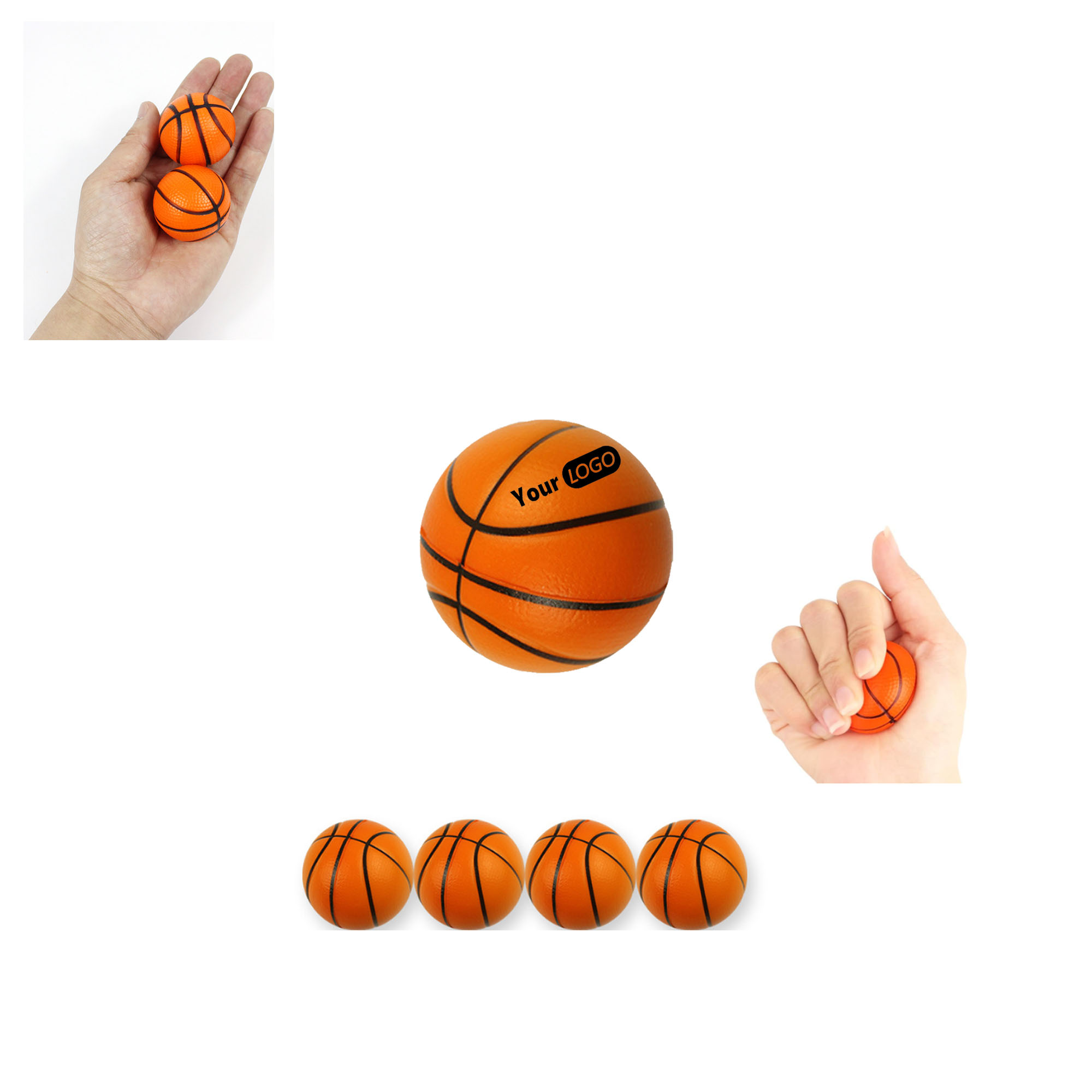 Mini Basketball Foam Sponge Ball 2