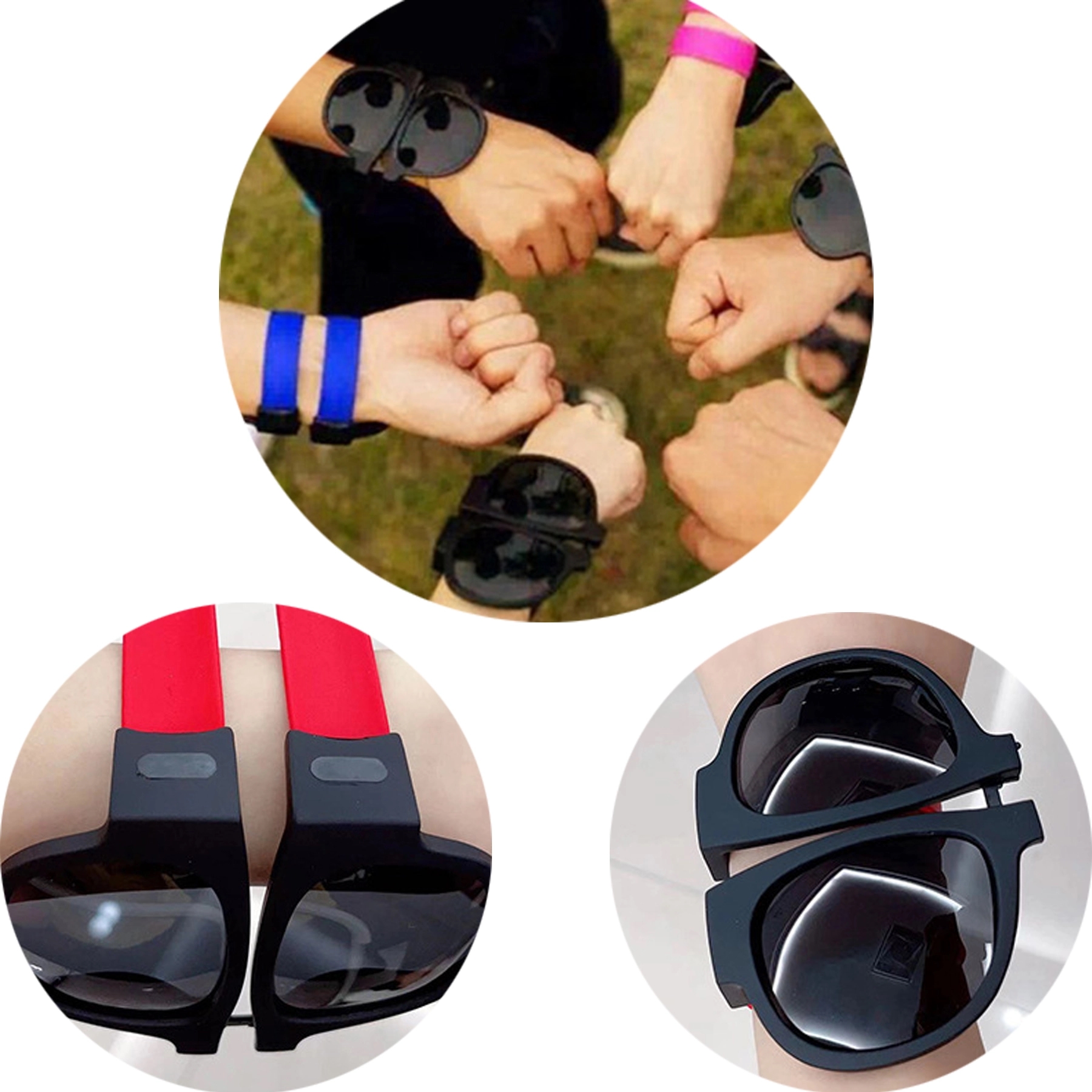 Silicone Wristband Sunglasses 5