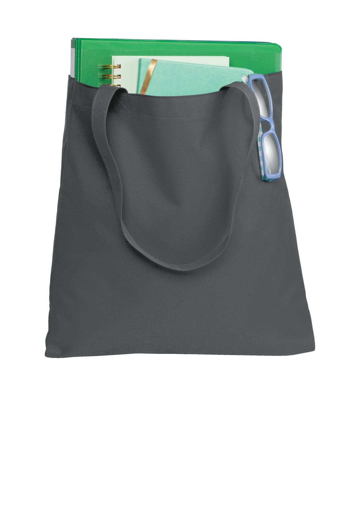 Port Authority Document Tote. BG408, custom tote bag with logo imprint 3