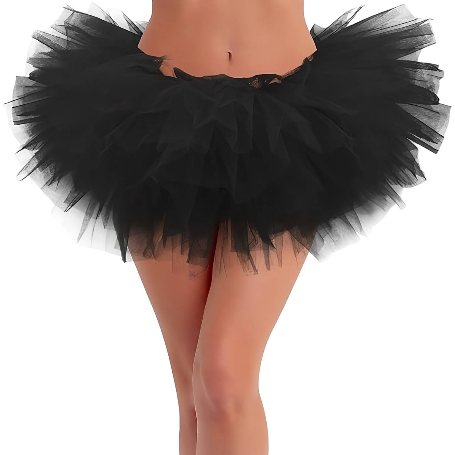 Fluffy Layered Tulle Ballet Dance Skirt 4