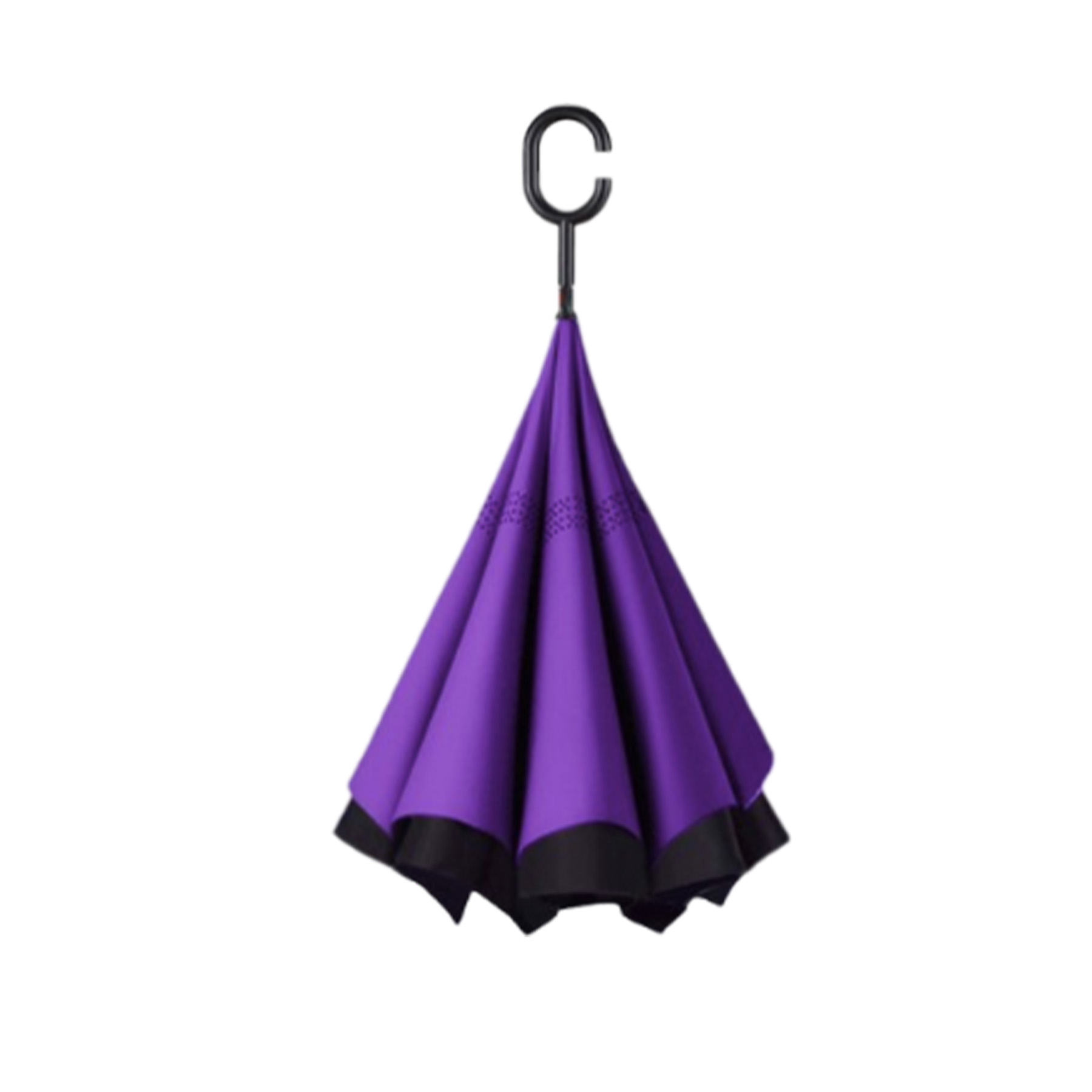 C Handle Inverted Upside Down Umbrella 5