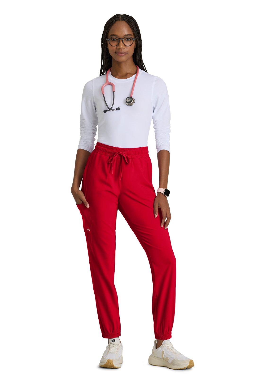 Grey's Anatomy Evolve Stretch - Women's Six-Pocket Terra Jogger Scrub Pant 39