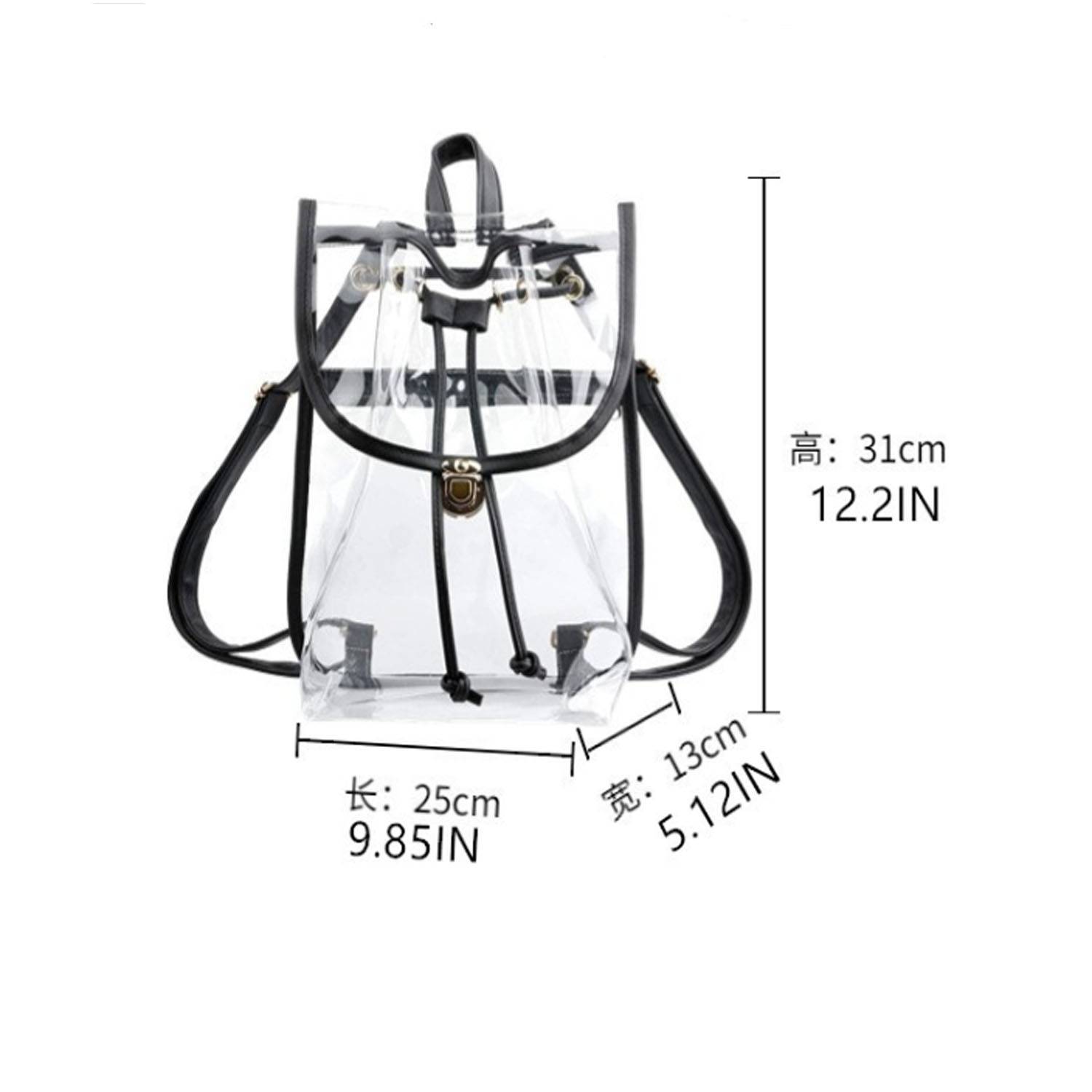 Heavy Duty PVC Drawstring Backpack 5