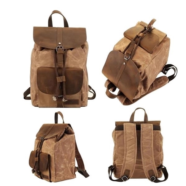 Waterproof Canvas Backpack 3