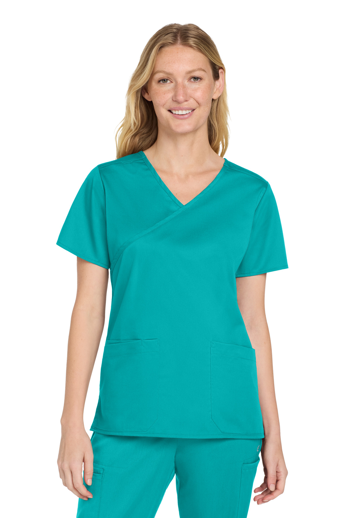Wink® Women's WorkFlex Mock Wrap Top 44