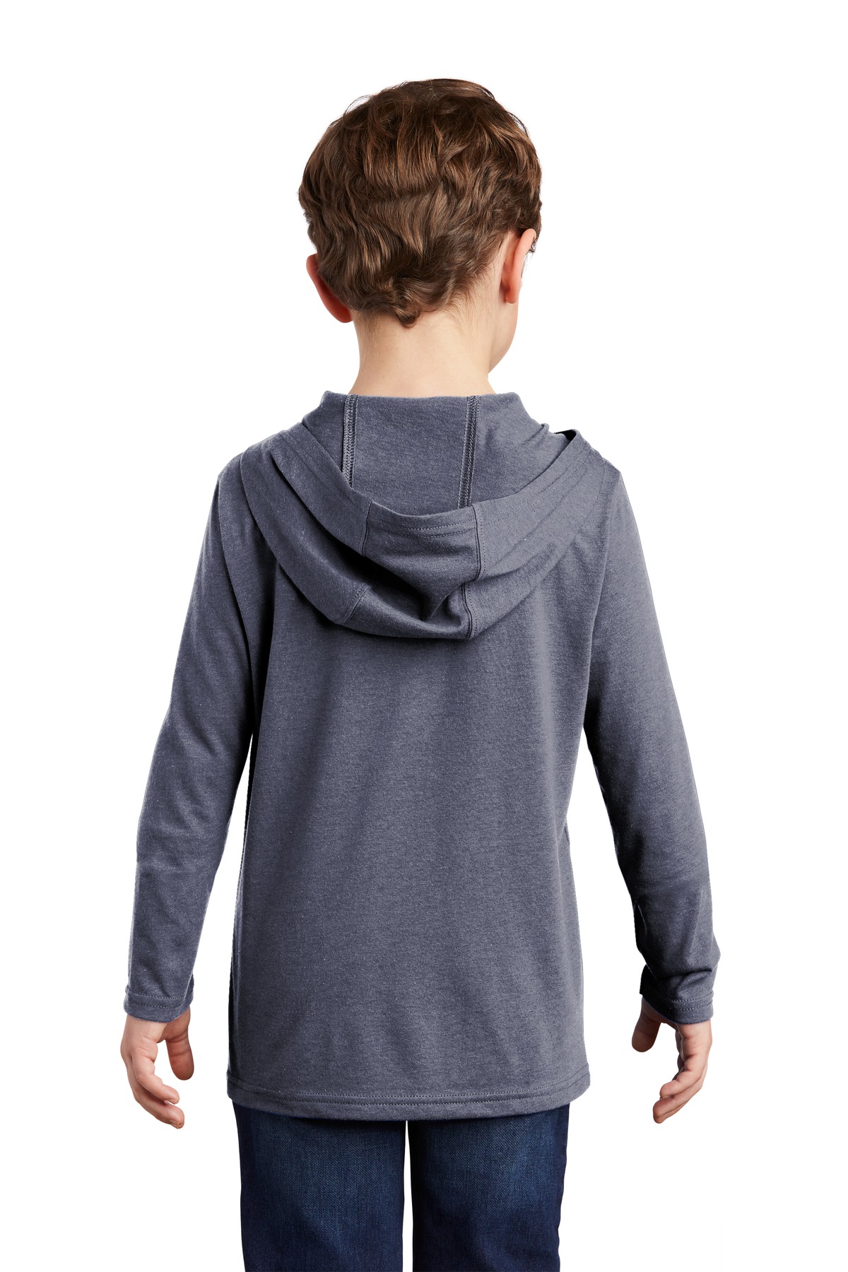 District Youth Perfect Tri Long Sleeve Hoodie DT139Y 29
