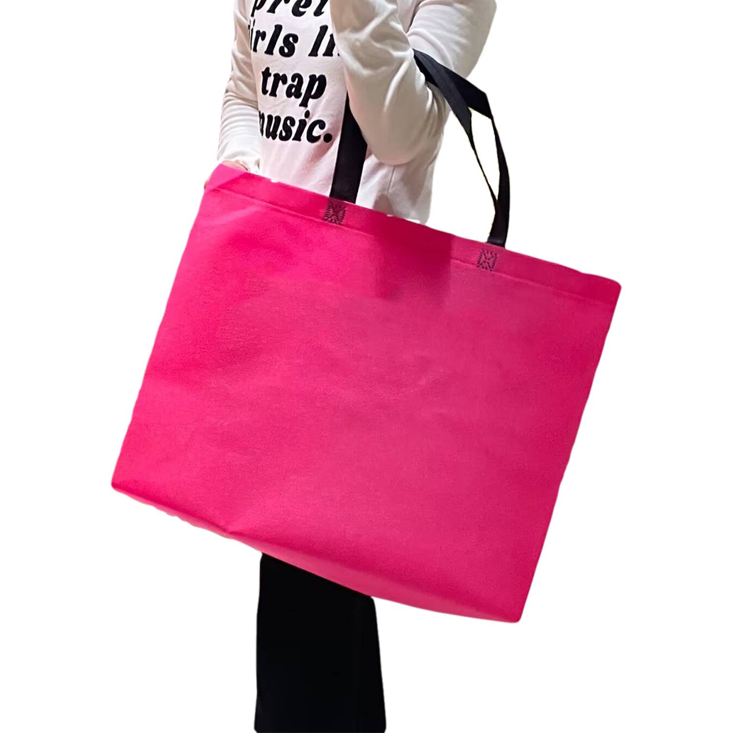 Large Non Woven Grocery Shopping Tote Bag 3