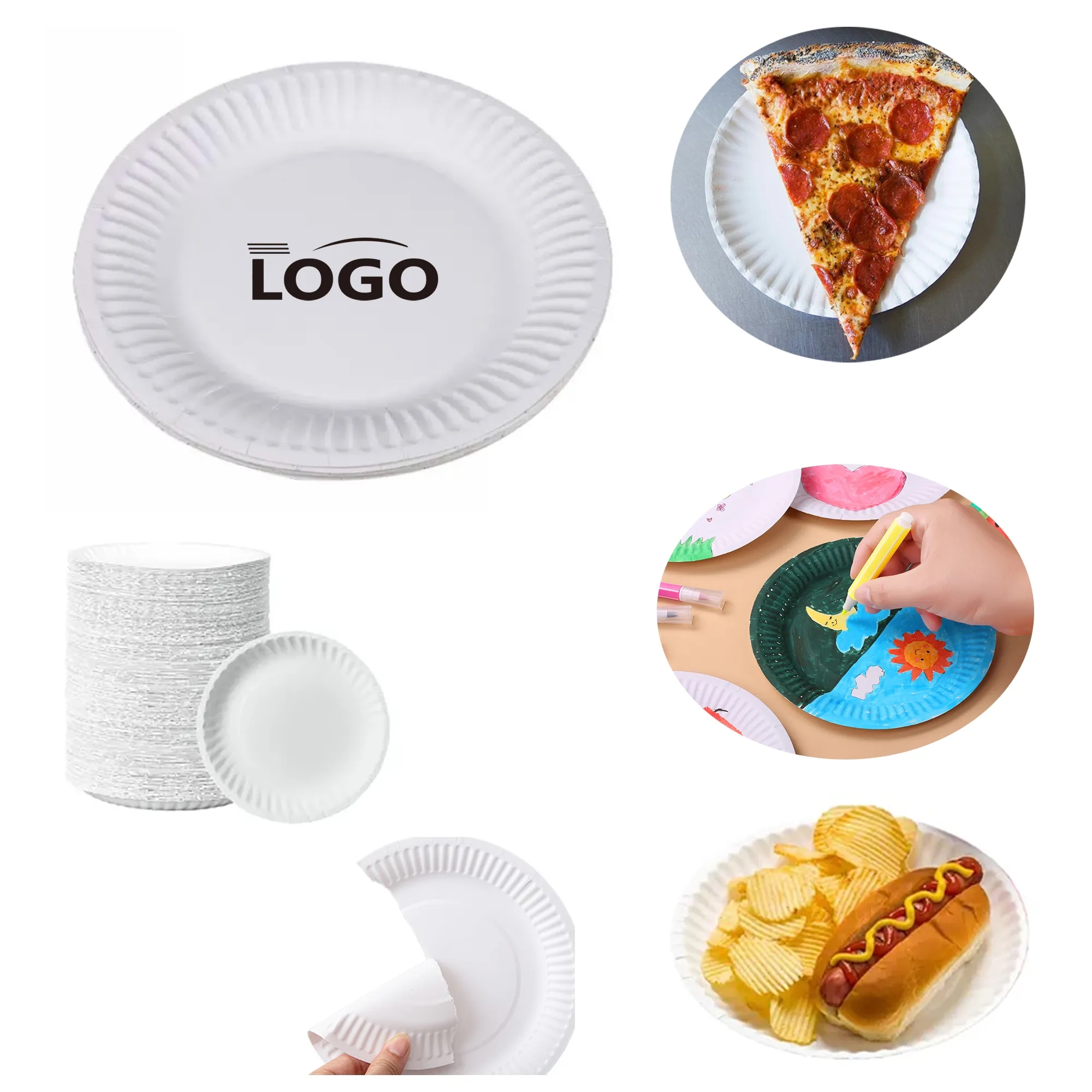 Disposable Paper Plates 4