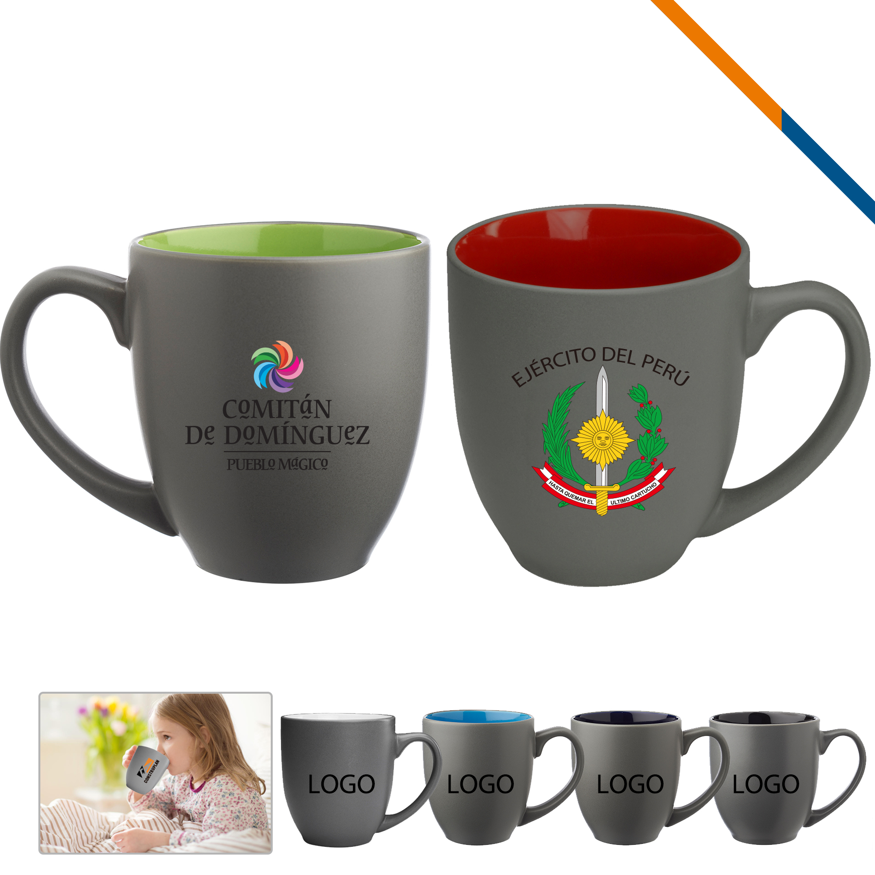 Bahug Ceramic Mug - 16 OZ. 4