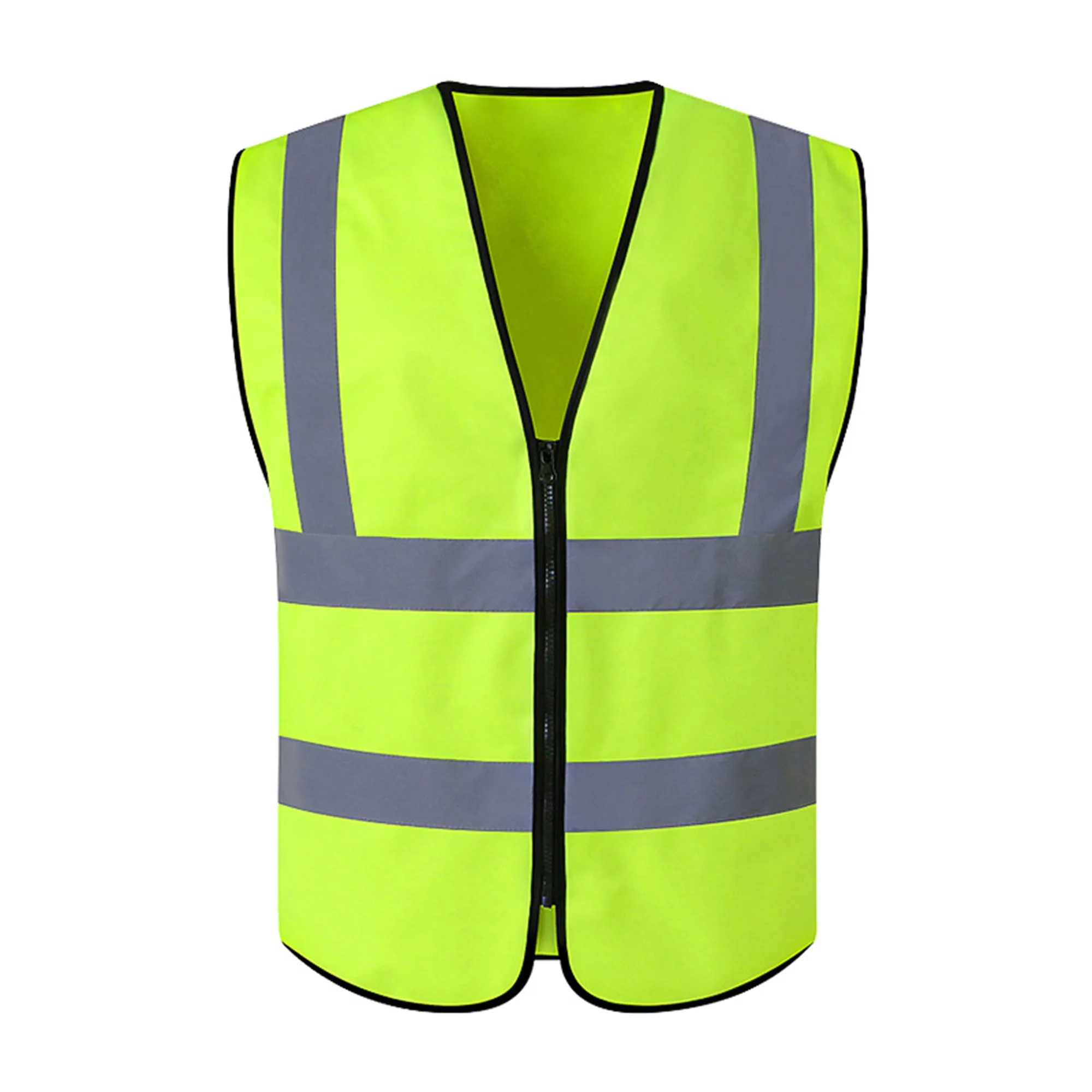 Work Safety Reflective Vest With Zipper 2