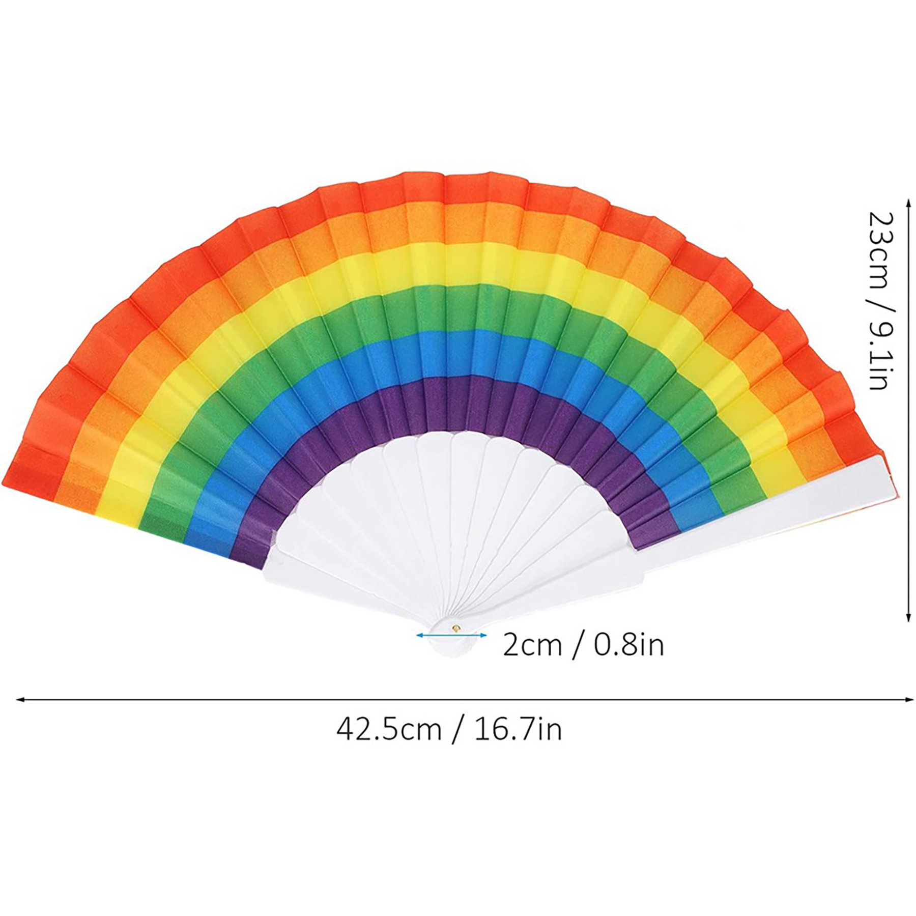 Colorful Foldable Hand Fan 2