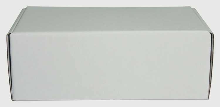 10 3/4" x 6 1/4" x 4" - E-Flute Outside Tuck Box 1