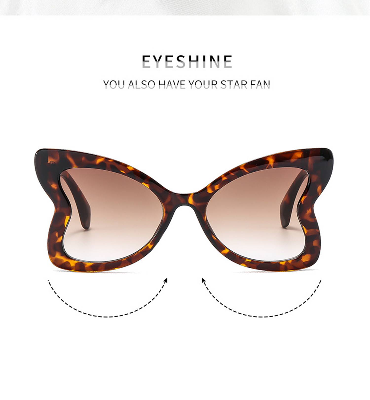 Vintage Classic Butterfly Shape Sunglasses 2