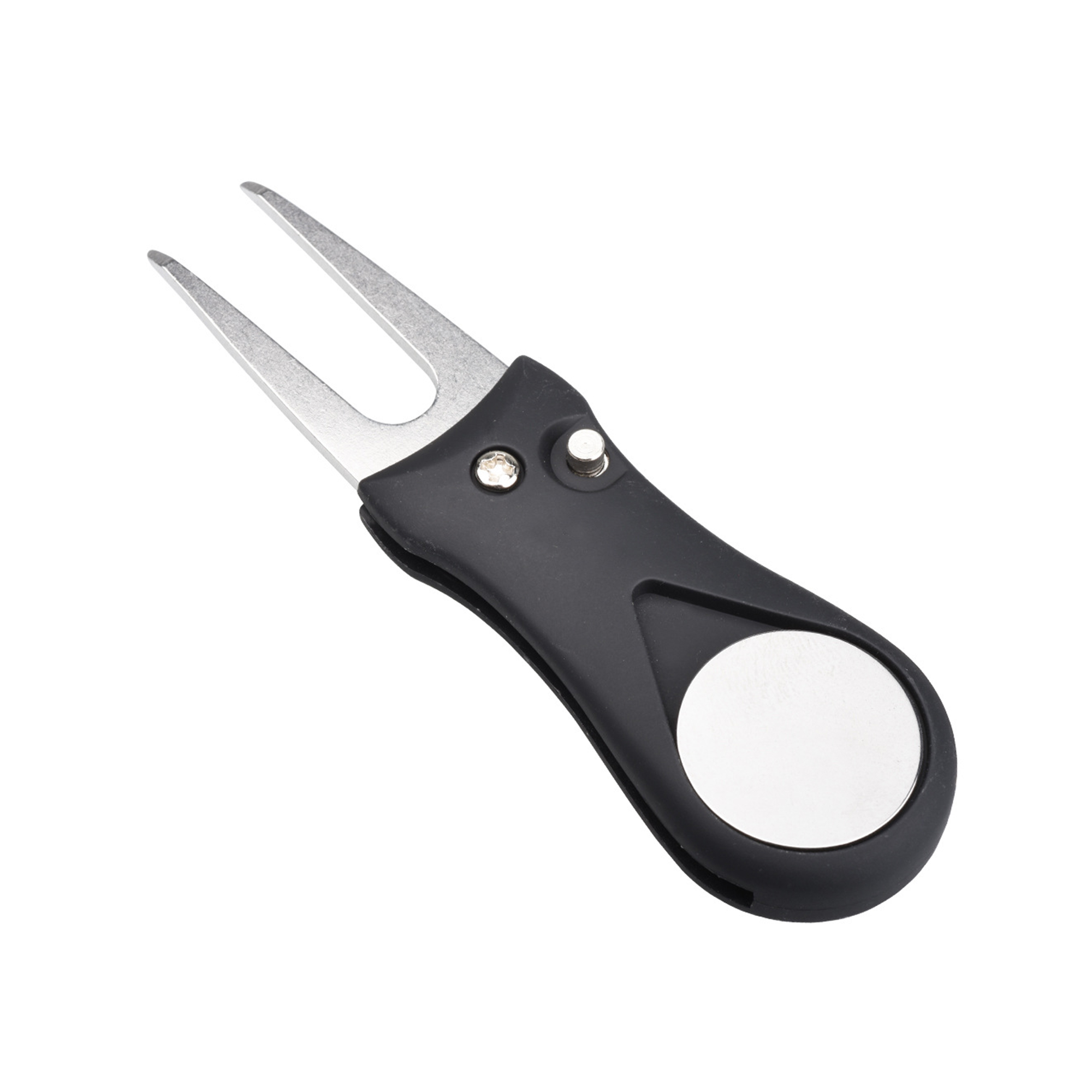 Foldable Metal Golf Divot Repair Tool 4.4 x 1.3 x 0.6" 7