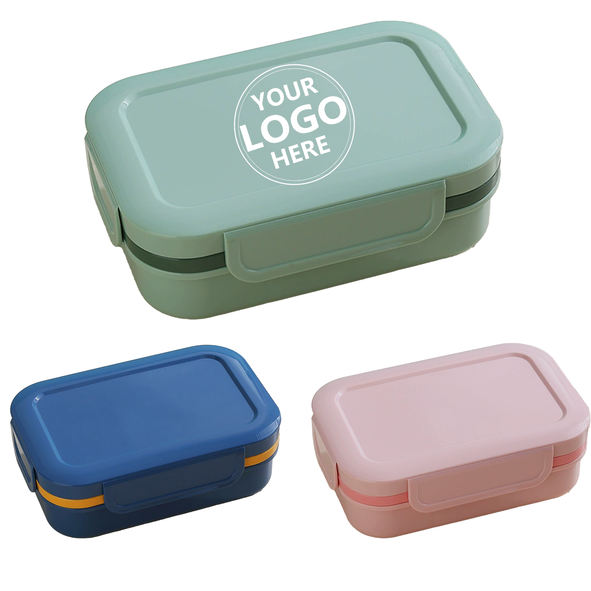 Sealed Microwaveable Double-Decker Food Box 1