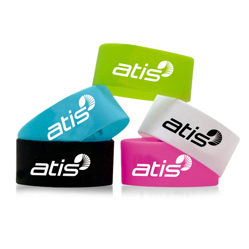 Custom Silicone Bracelet 1" Thickness 15