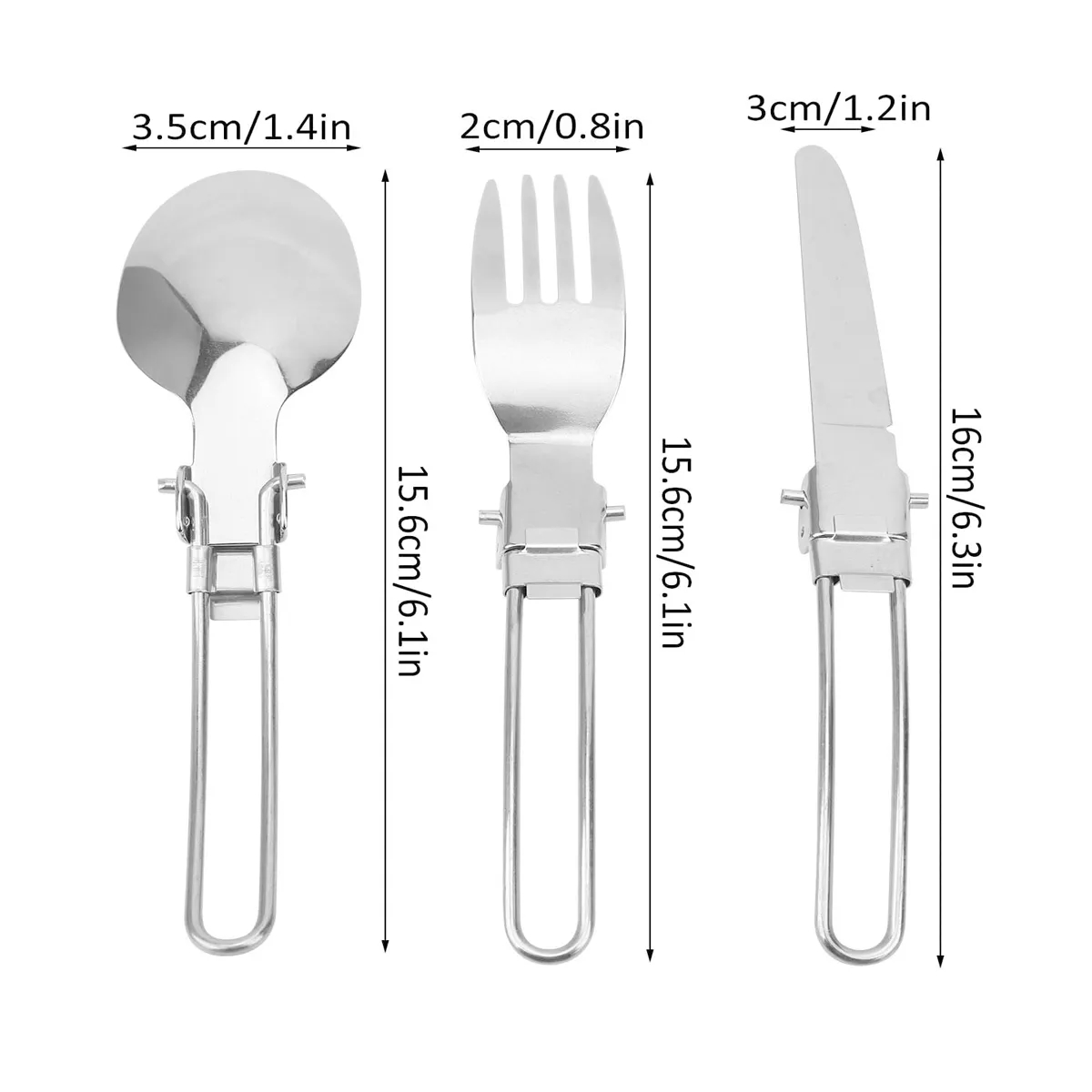 Portable Camping Cutlery Set 5