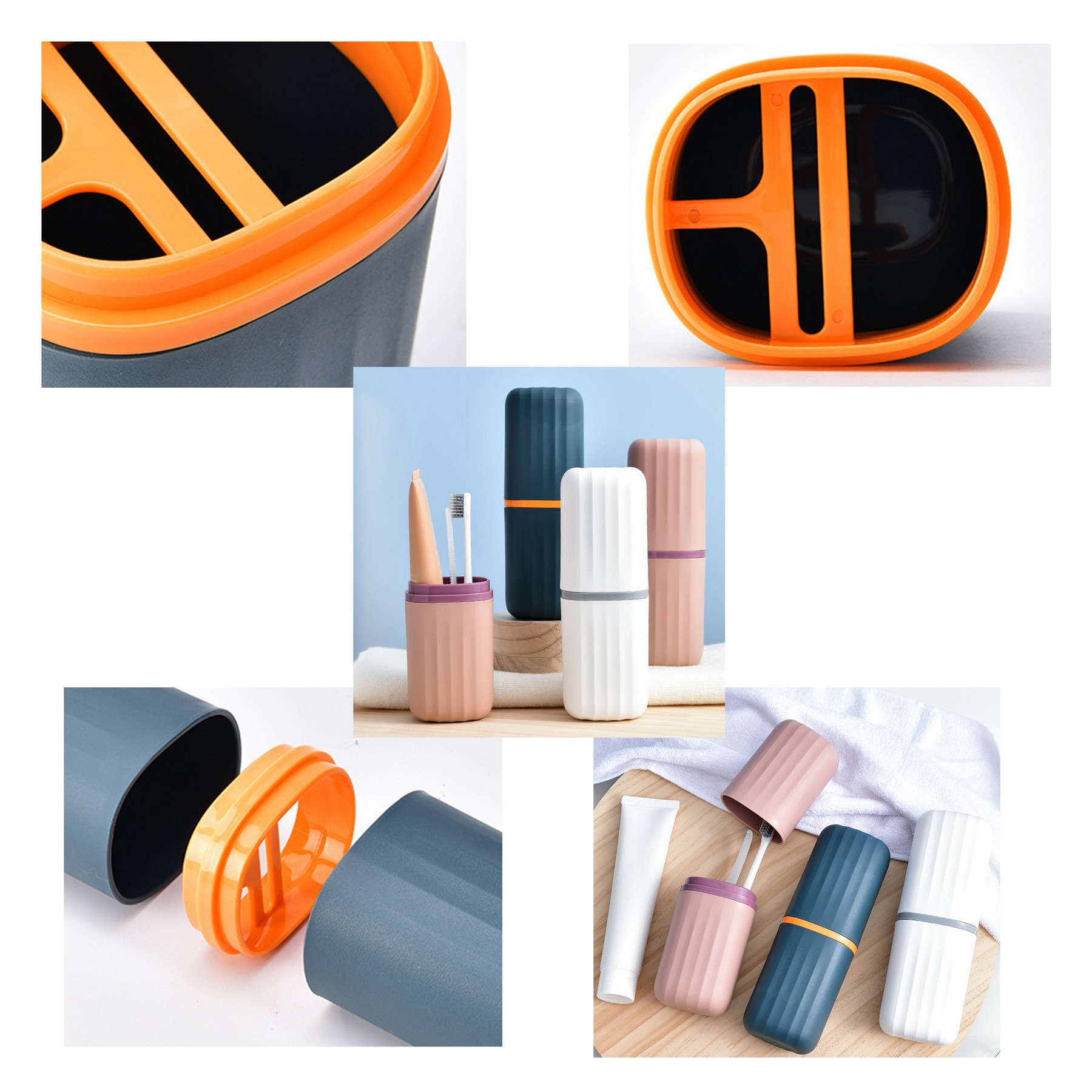 Portable Toothbrush Travel Storage Cup 2