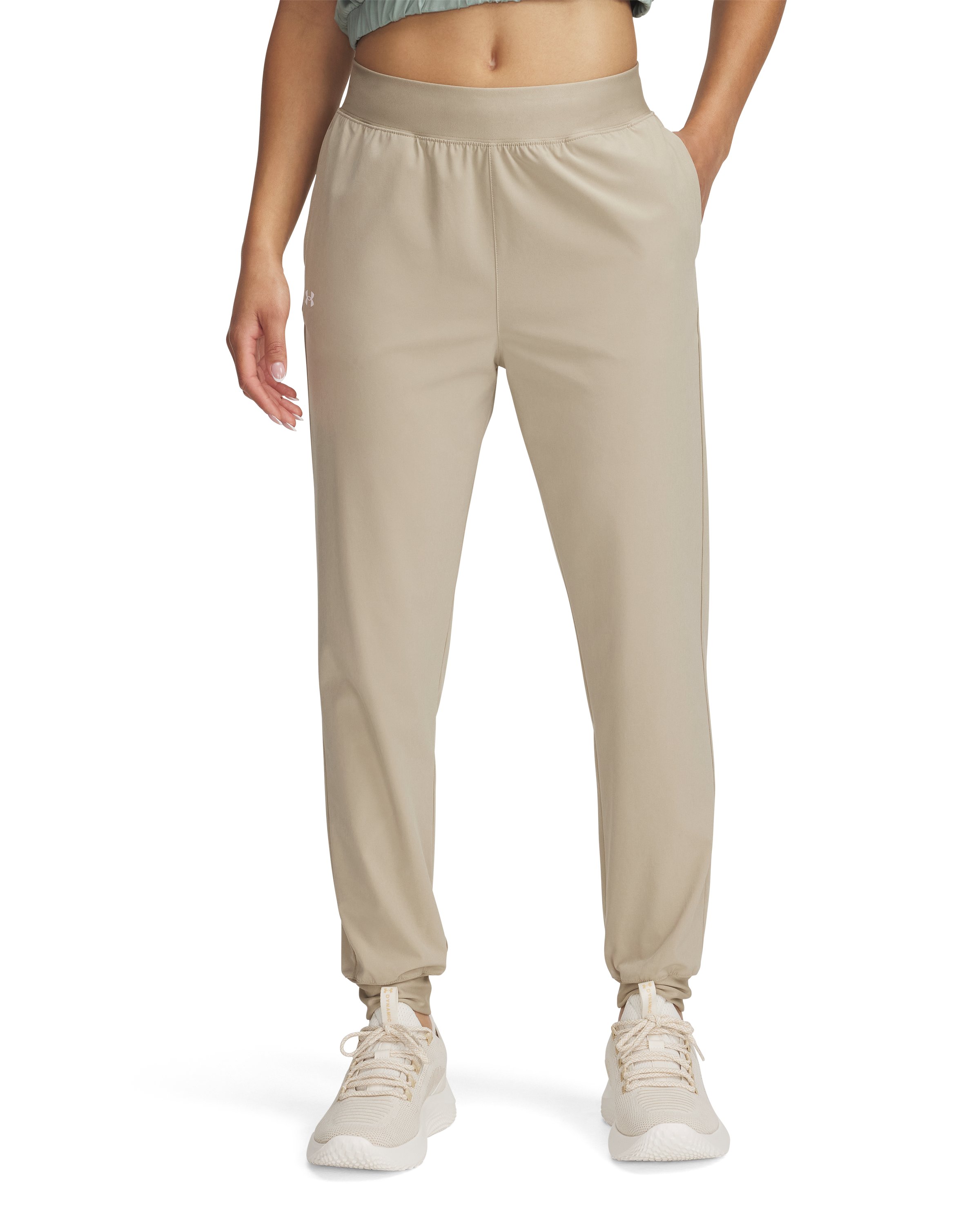 UA Rival Women's High-Rise Woven Pants 5