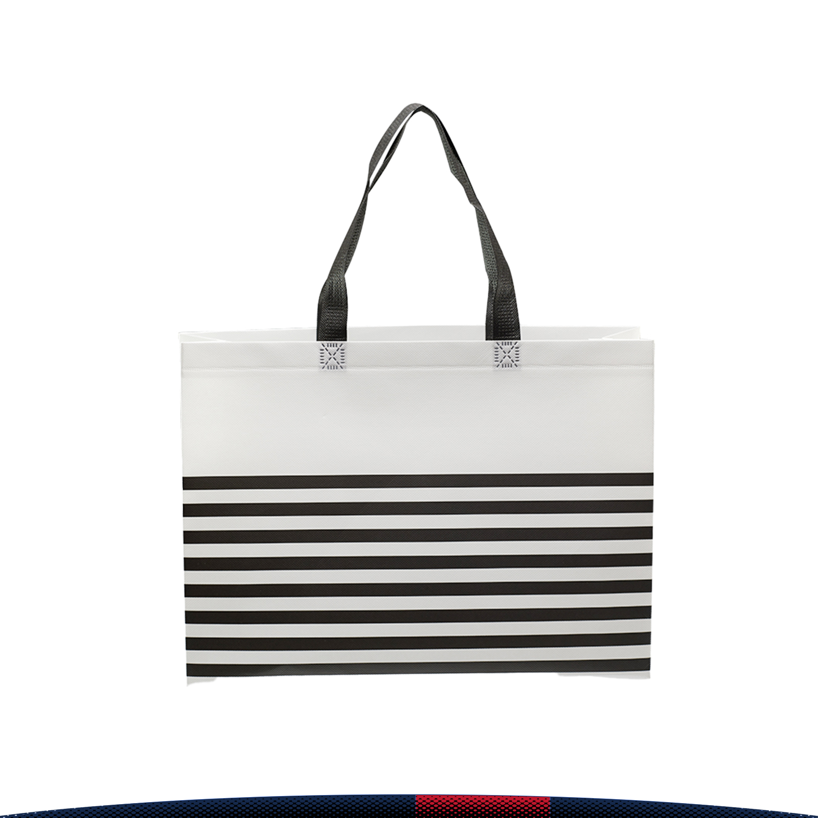 Apanda Striped Tote Bag 5