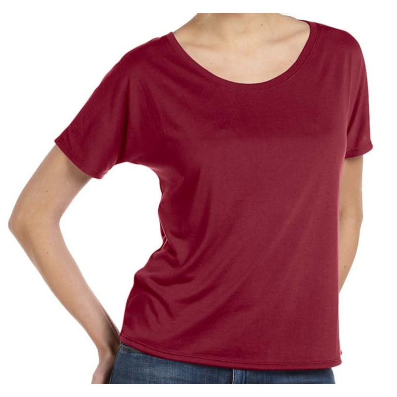 Bella Ladies Slouchy T-Shirt 13