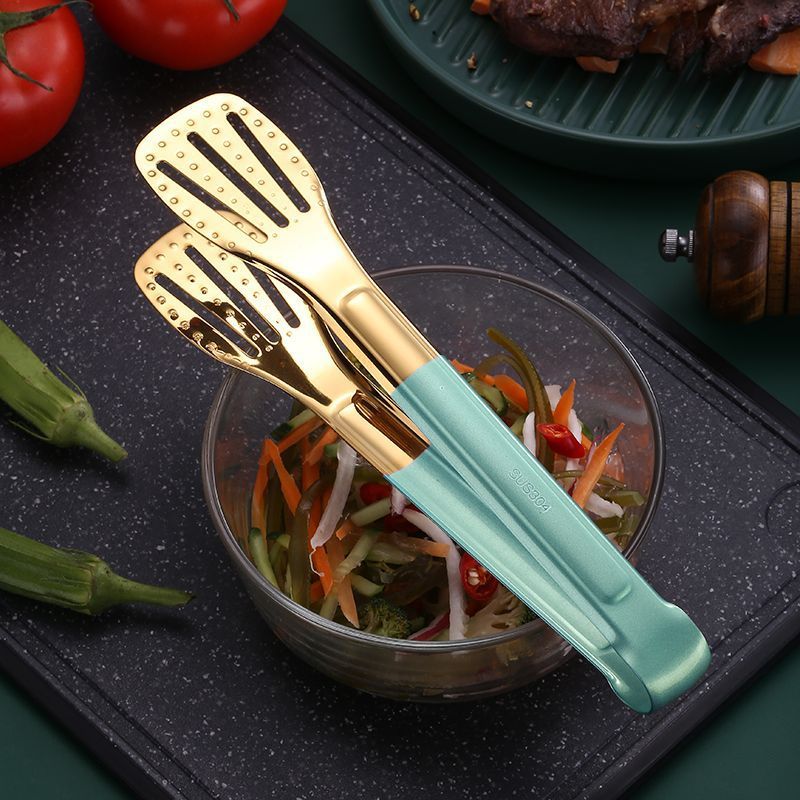 Stainless Steel Barbecue Food Tongs 2